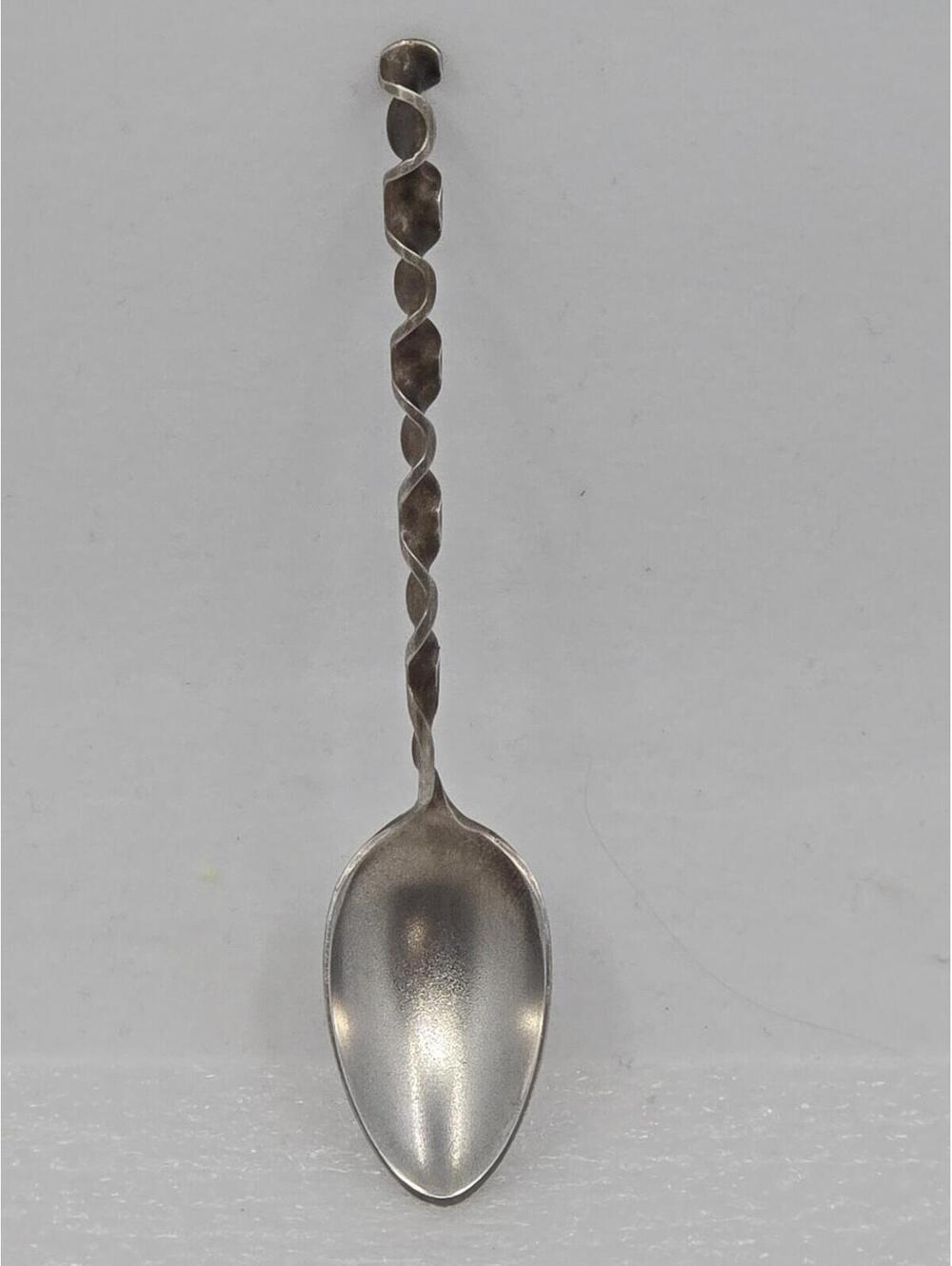 Antique Wm Rogers & Son Silverplate Demitasse/Salt Spoon 4.5"